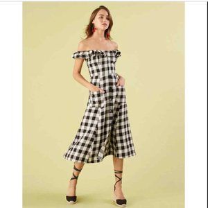 Reformation Hattie Midi Dress Size 12
